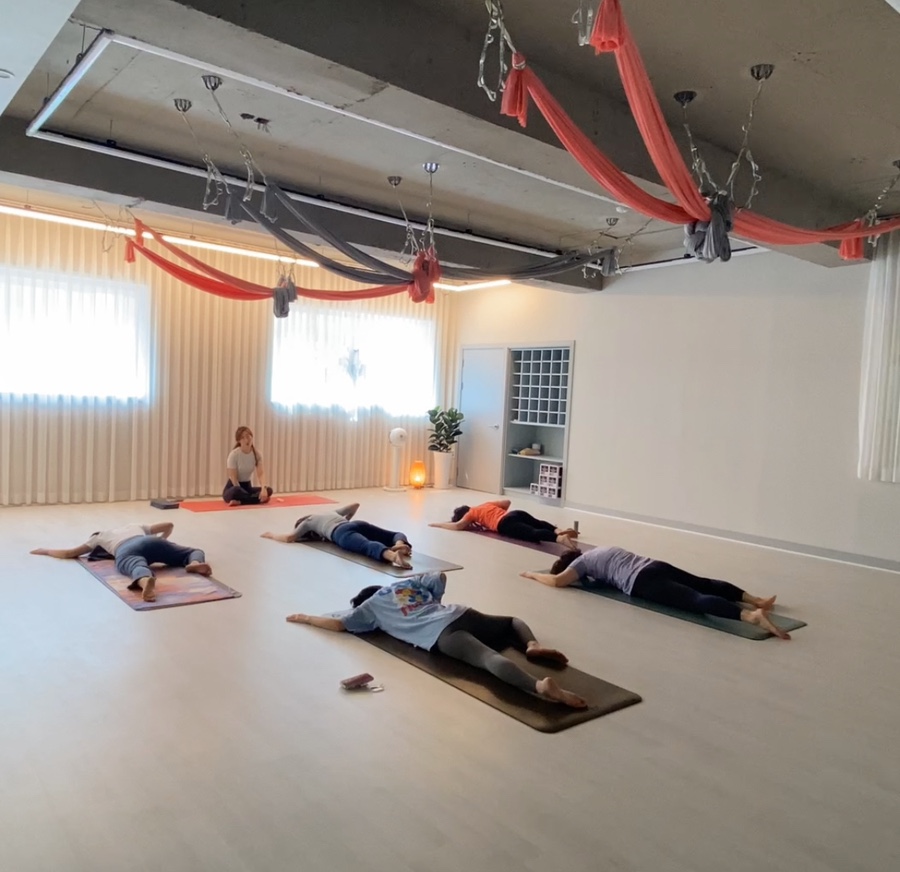 사라요가 도구테라피 수업 마무리